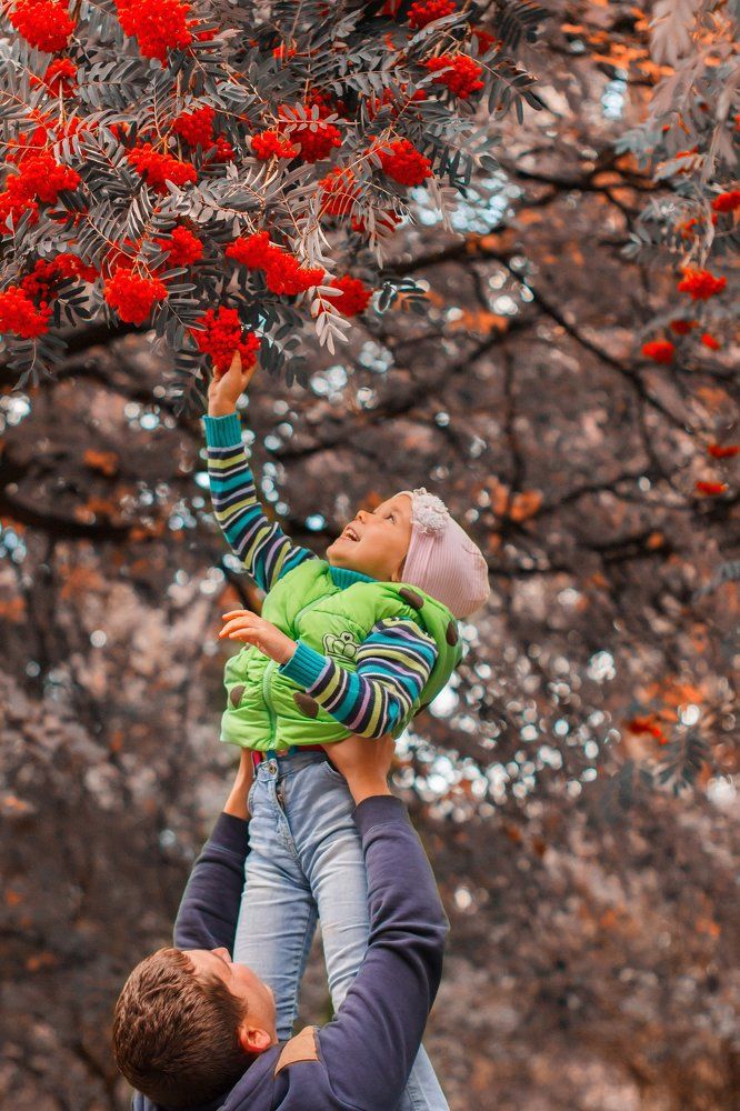 Папа и дочь