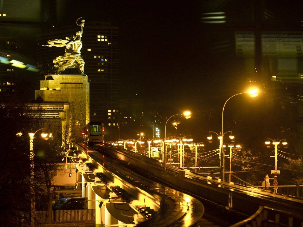 A subway to the USSR era