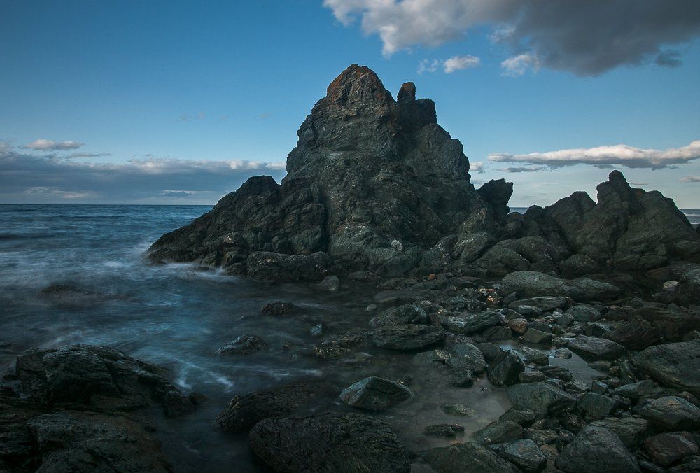 Вечер на морском побережье