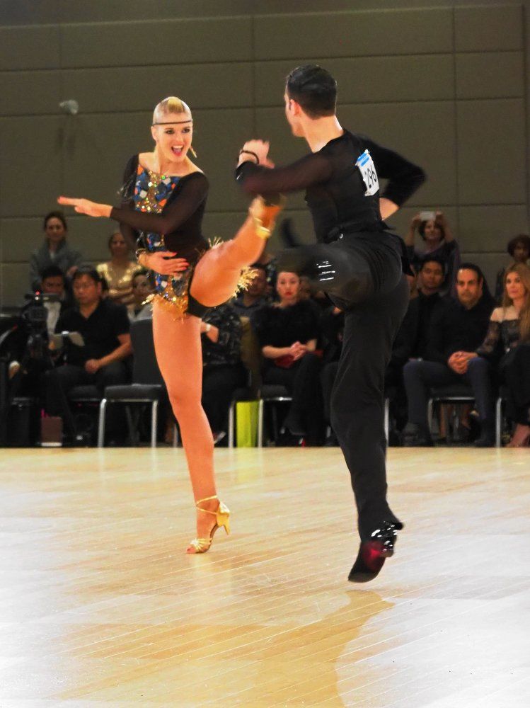 Glamorous Dancer with a smile