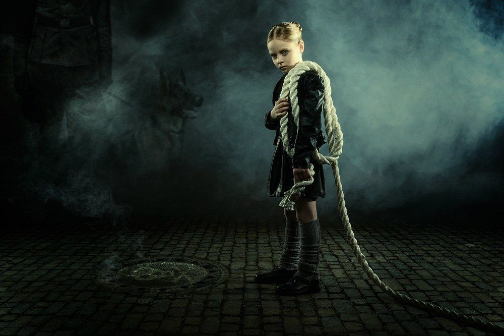 Die Welt der greisen Kinderschar