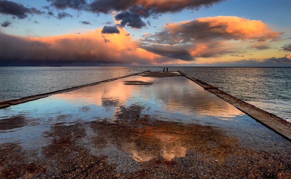 Вечер на пирсе