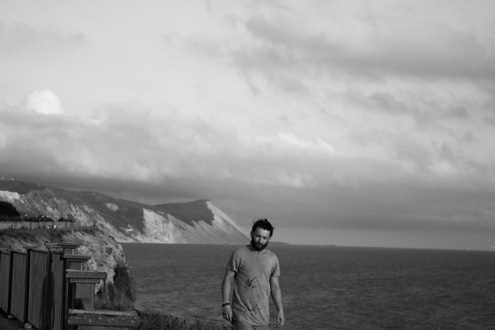 man and sea