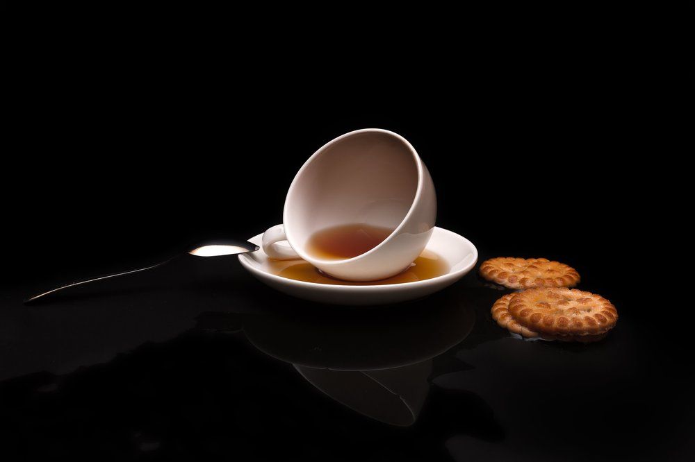 недопитый чай