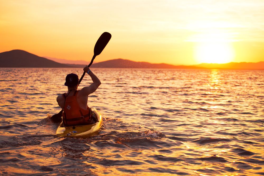 Каякер на Бухтарме