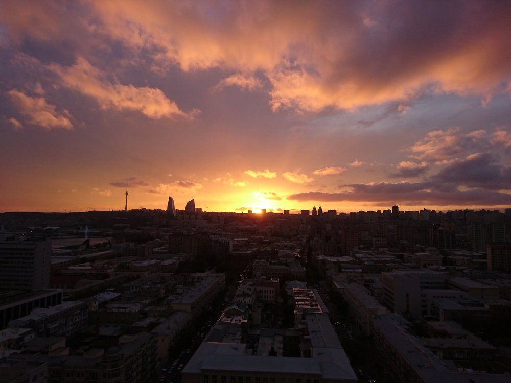 Skyline of Baku