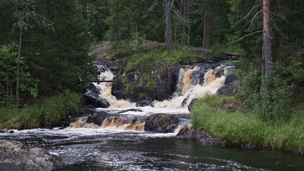 Карелия. Рускеальские водопады