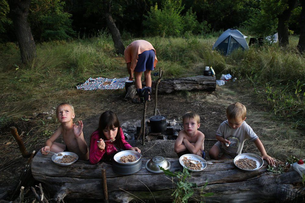 Ужин в походе