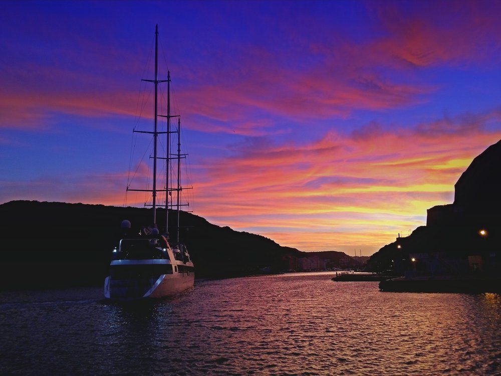 Восход на Корсике