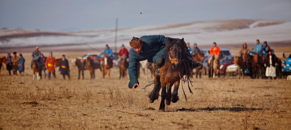 Mongolian horseman
