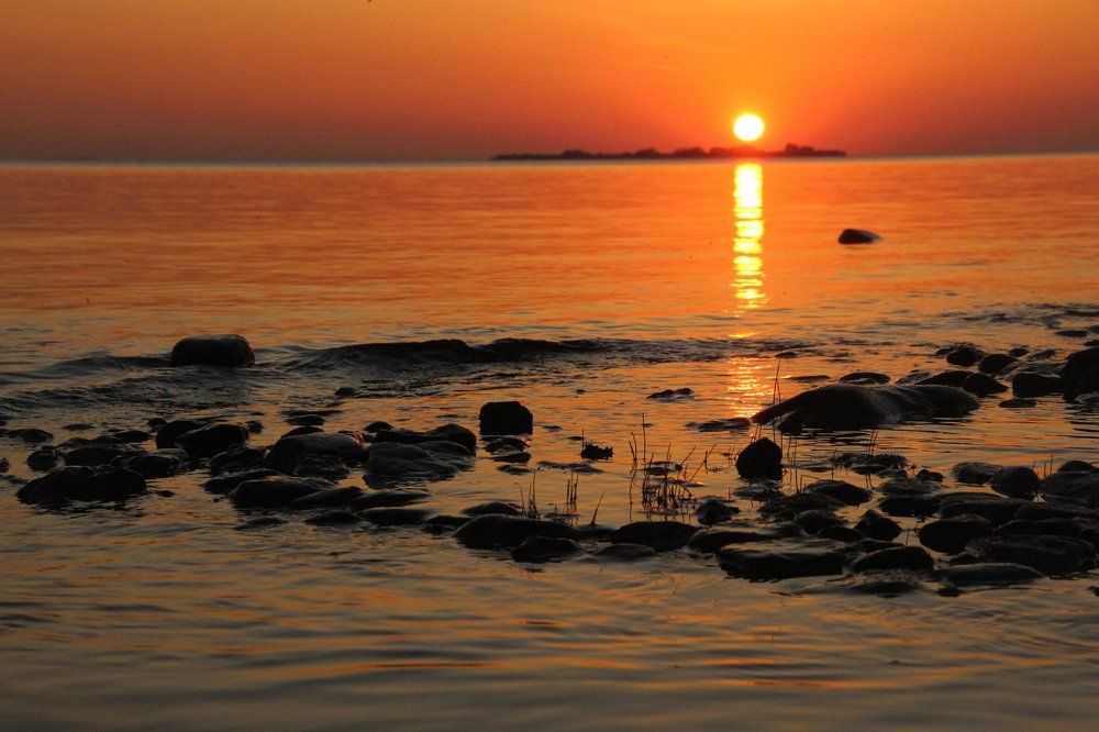 солнышко садится