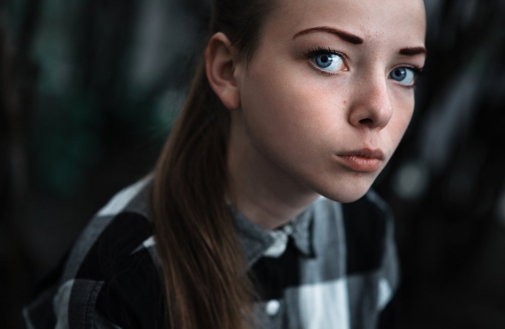 Blue eyes