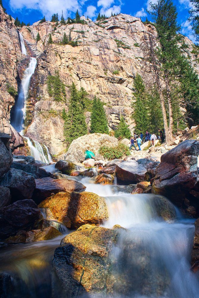 Бурханбулак - самый высокий водопад в Средней Азии