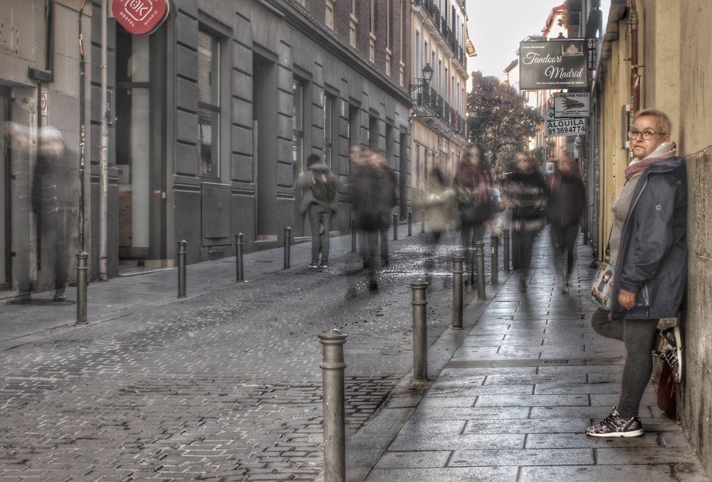 Ni los fantasmas quieren dejar de ir al Rastro de Madrid