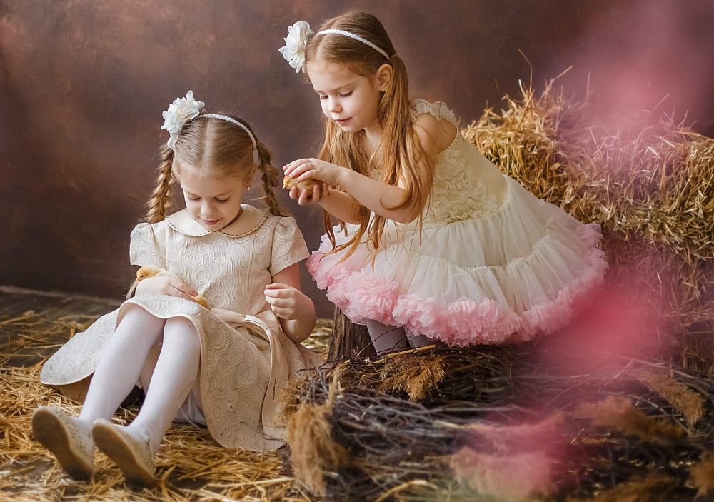 Девочки-цыплята