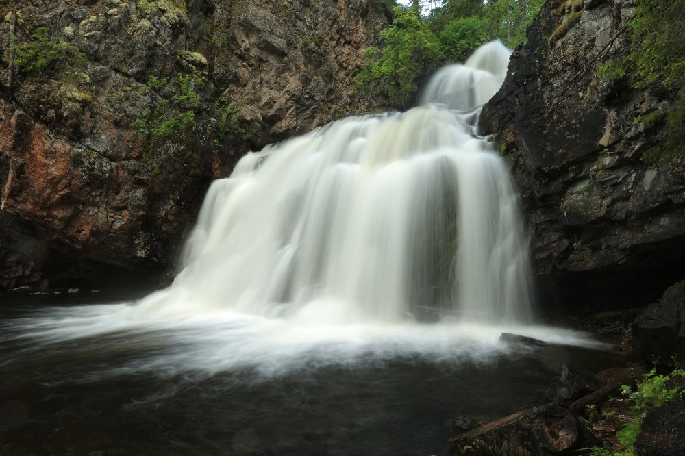 Водопад Мяньтюкоски.