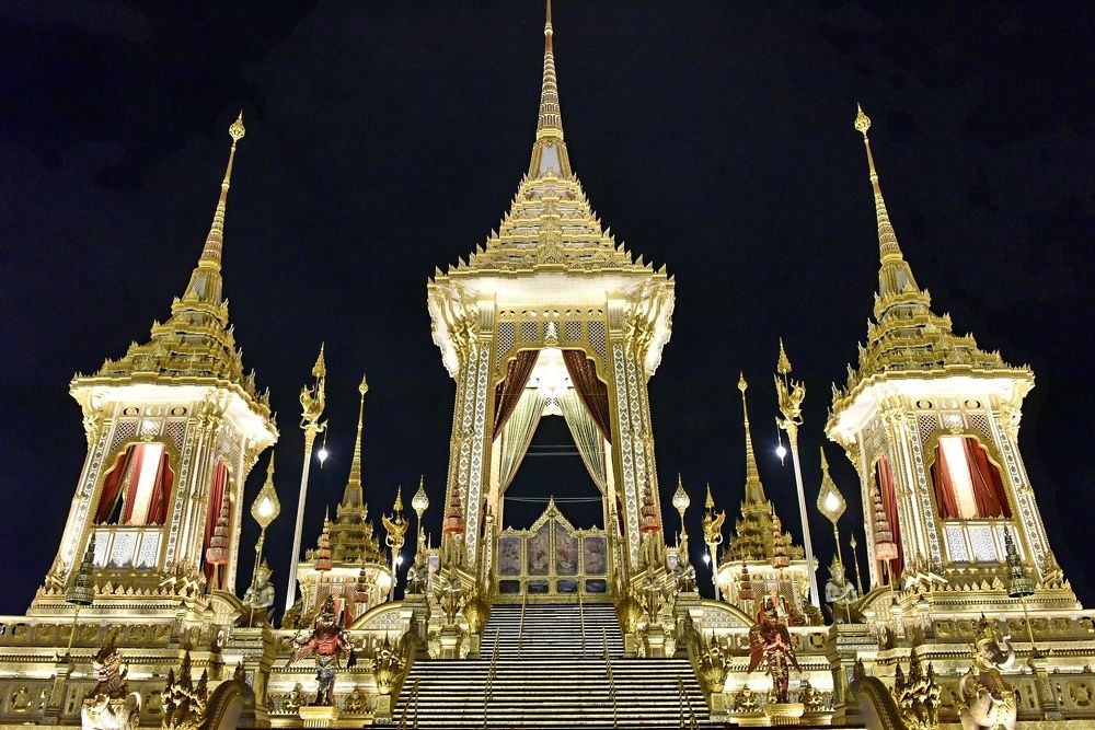 King Rama 9 of Thialand Crematorium