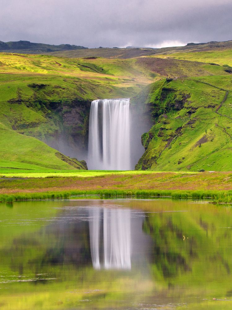 Водопад Скоугафосс
