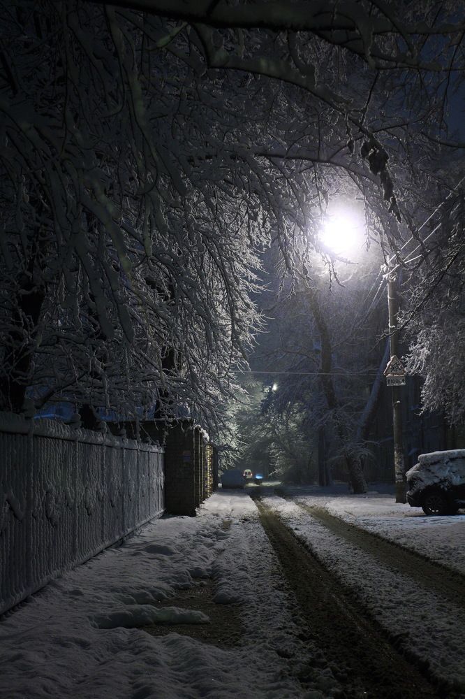 Ночь, улица, фонарь...