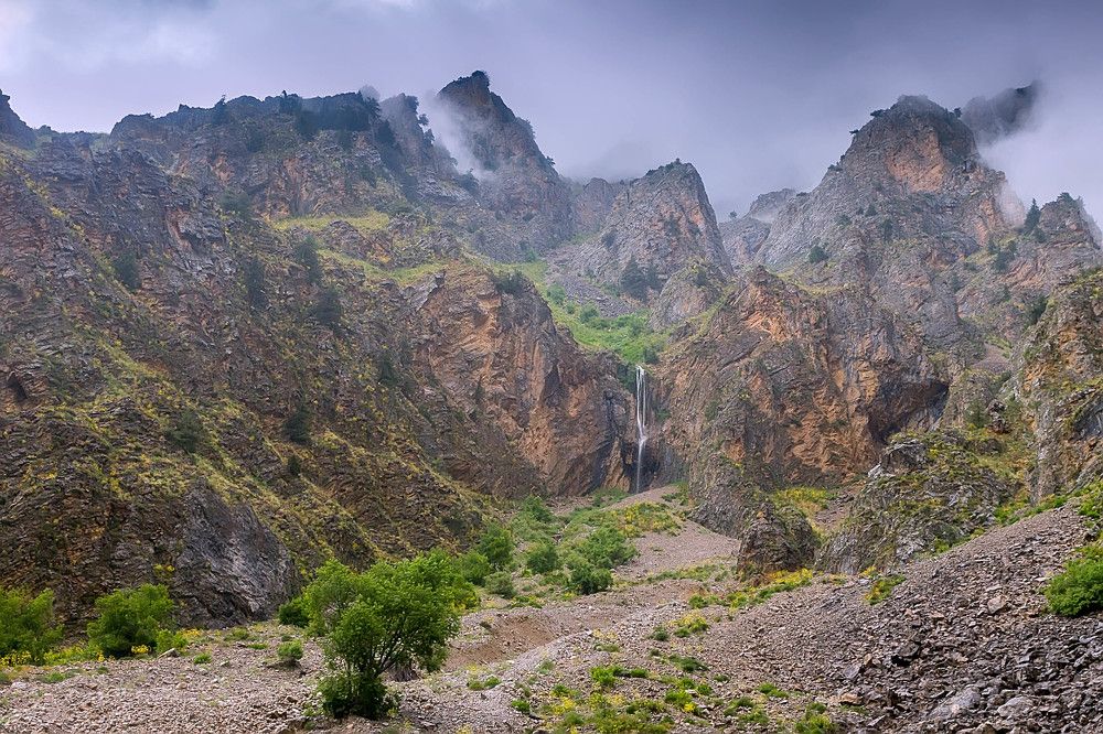 Водопад Бадаксая