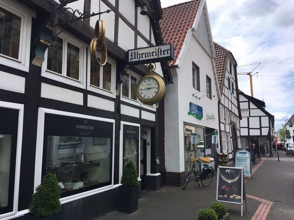 На улицах Германии...