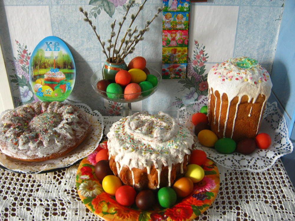 Выражение возвышенной радости. Пасха!