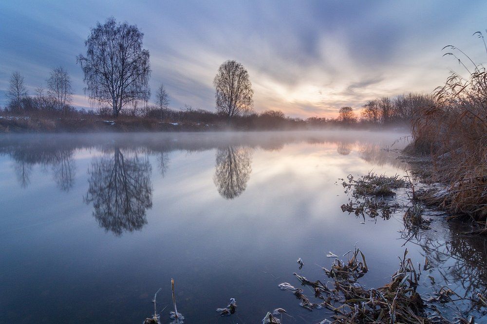туман над водой