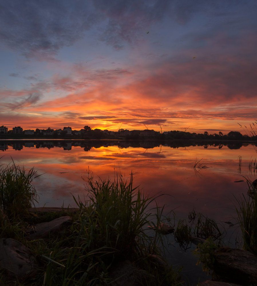 Рассвет в отражении