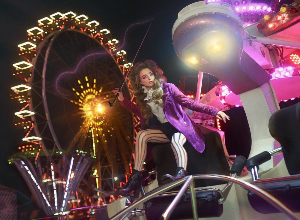 Horsewoman adrenaline