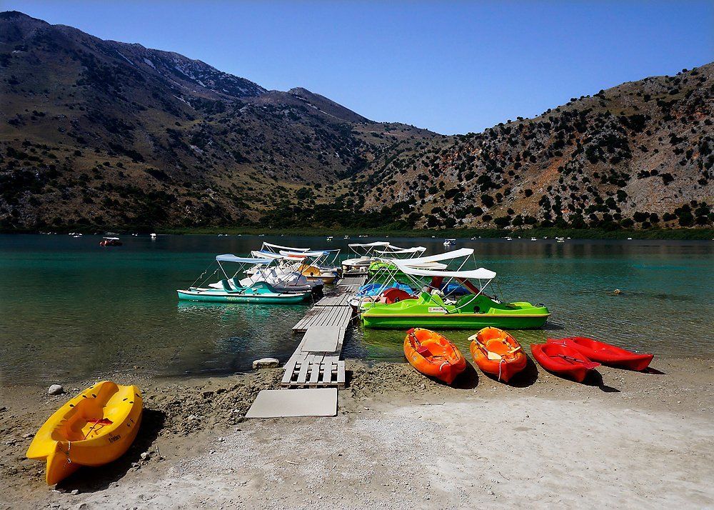 В ожидании отдыхающих.