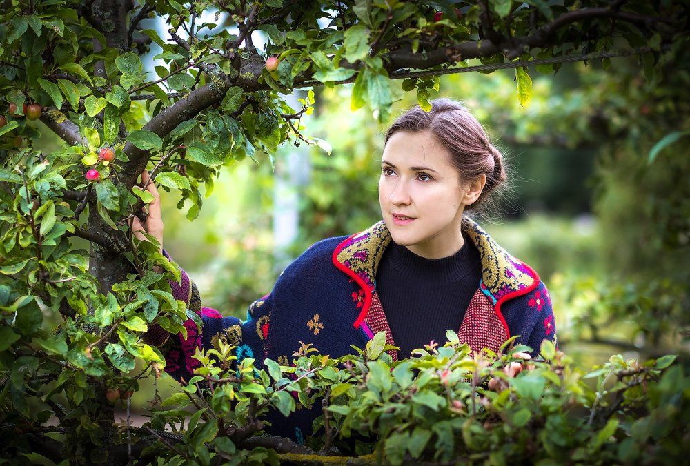 Denmark. Copenhagen. Garden.