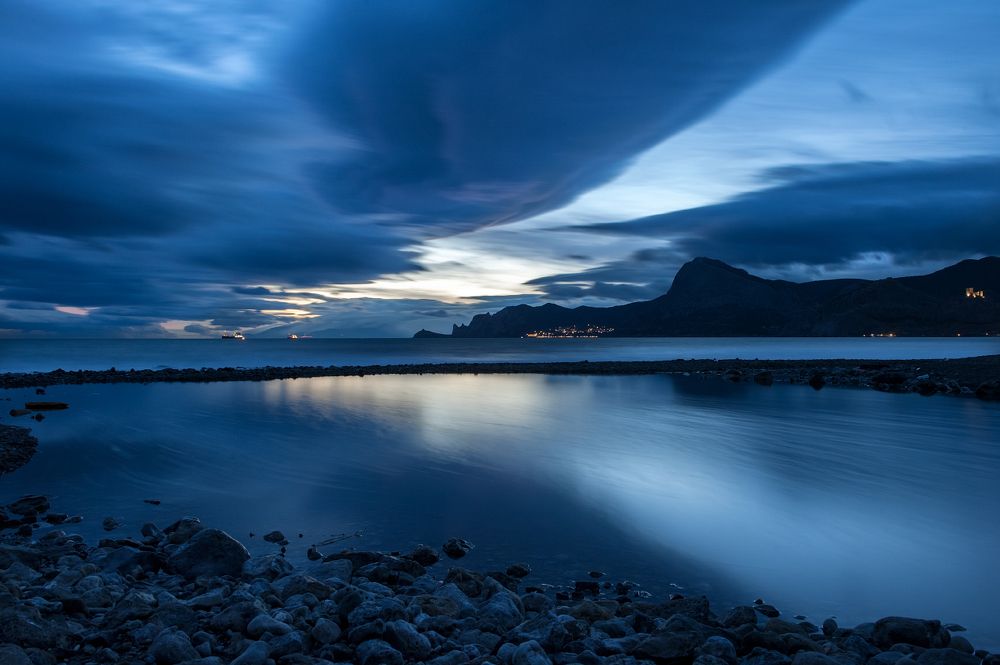 Синий вечер