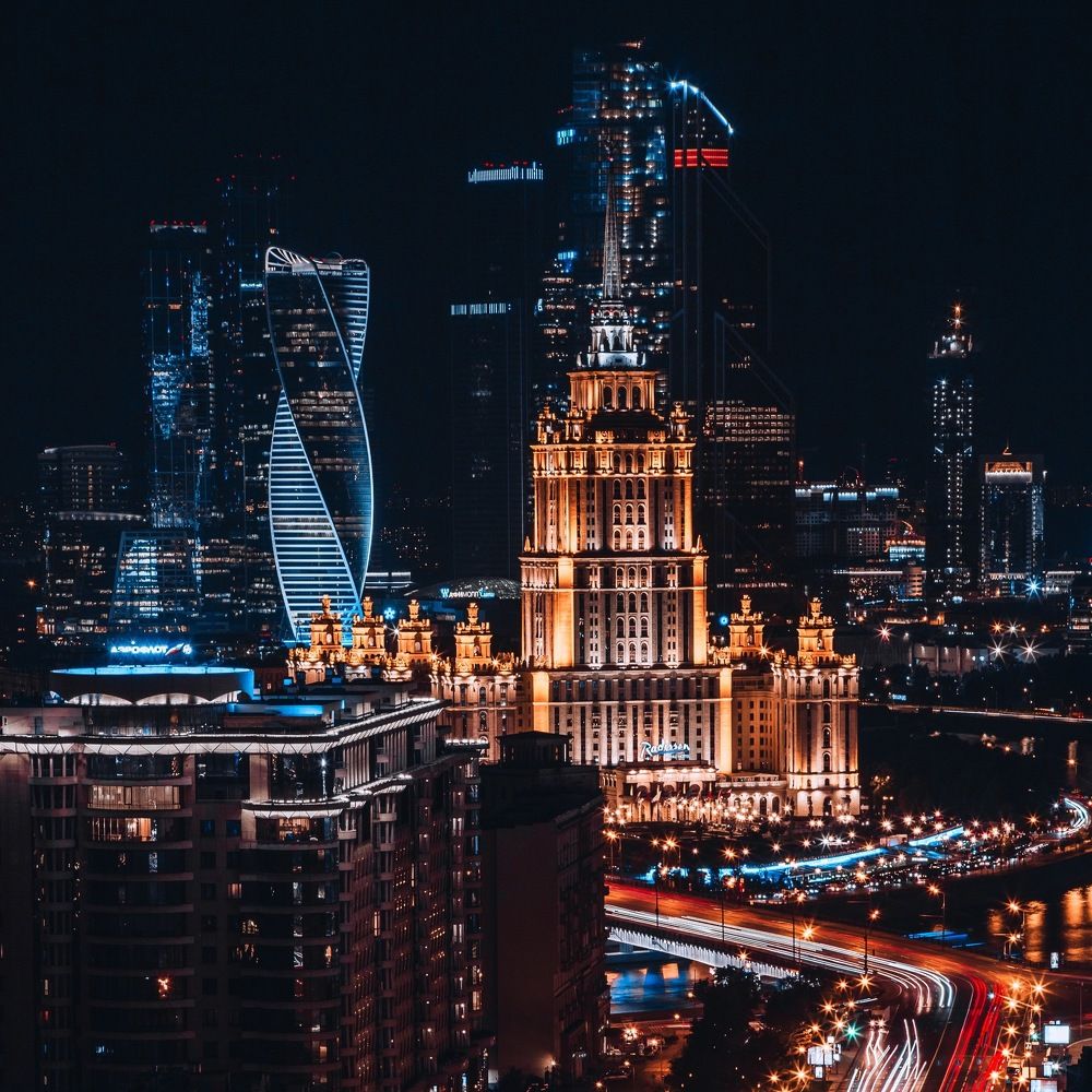 Ночная Москва
