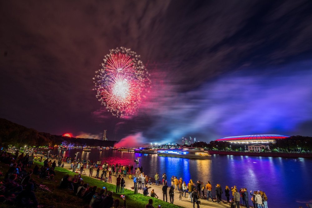 Праздник закончился ярко!