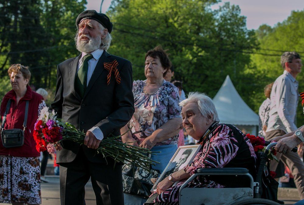 День Победы со слезами на глазах...