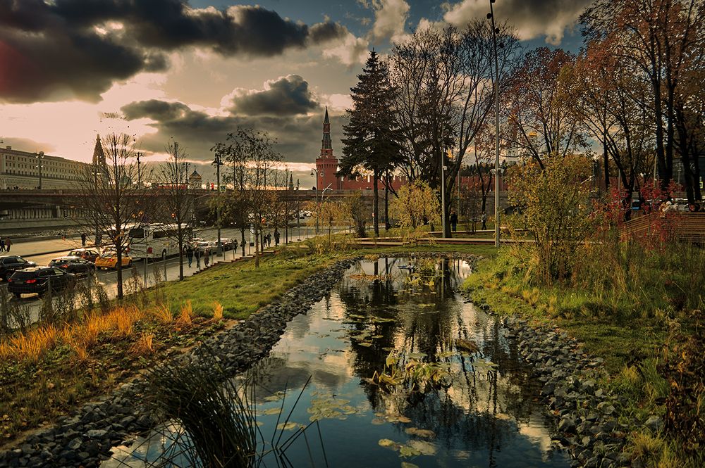 В парке "Зарядье"