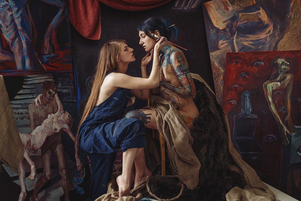 Художник и муза