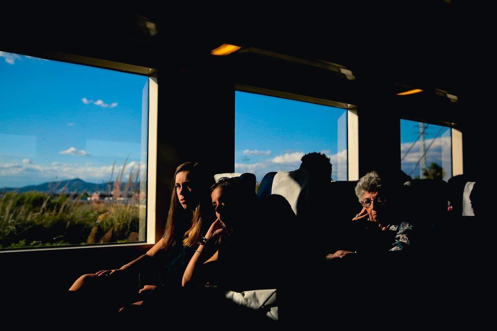 Поезд в Барселону