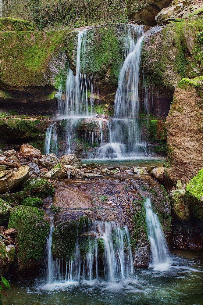 Каверзинские водопады Краснодарский край