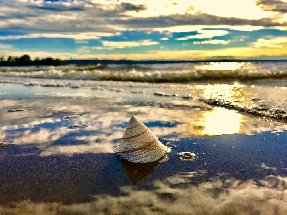 Заход летнего солнца