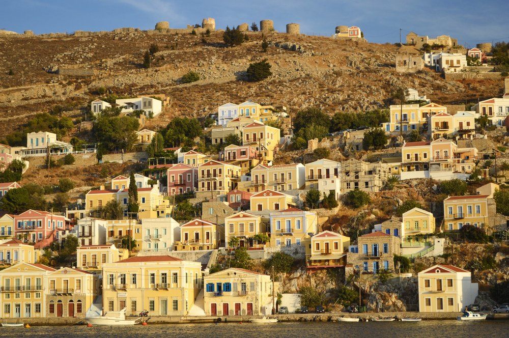 Сими на закате.