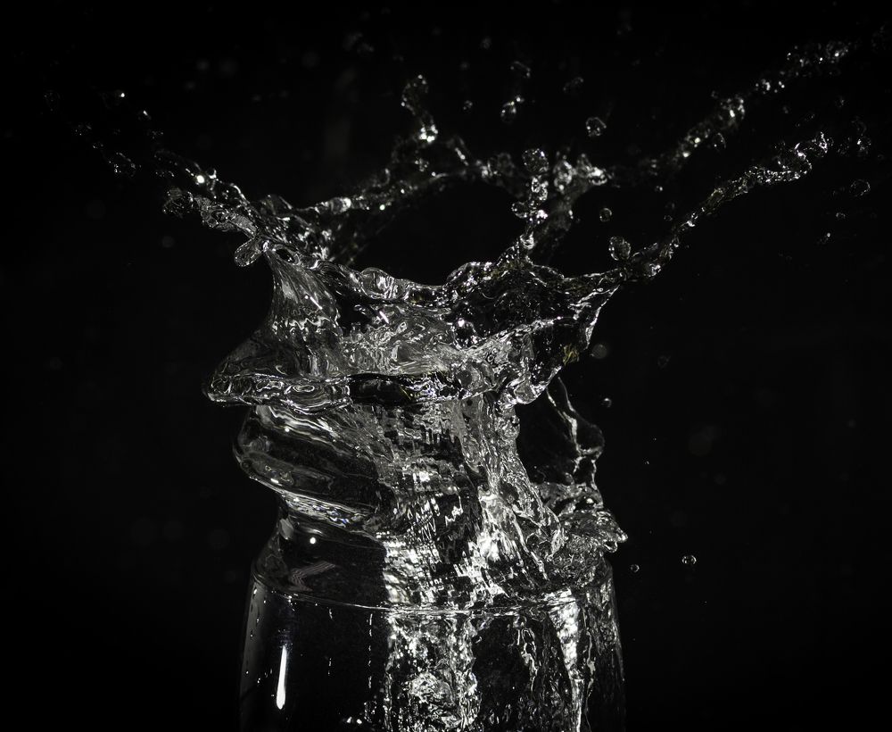 splash a glass