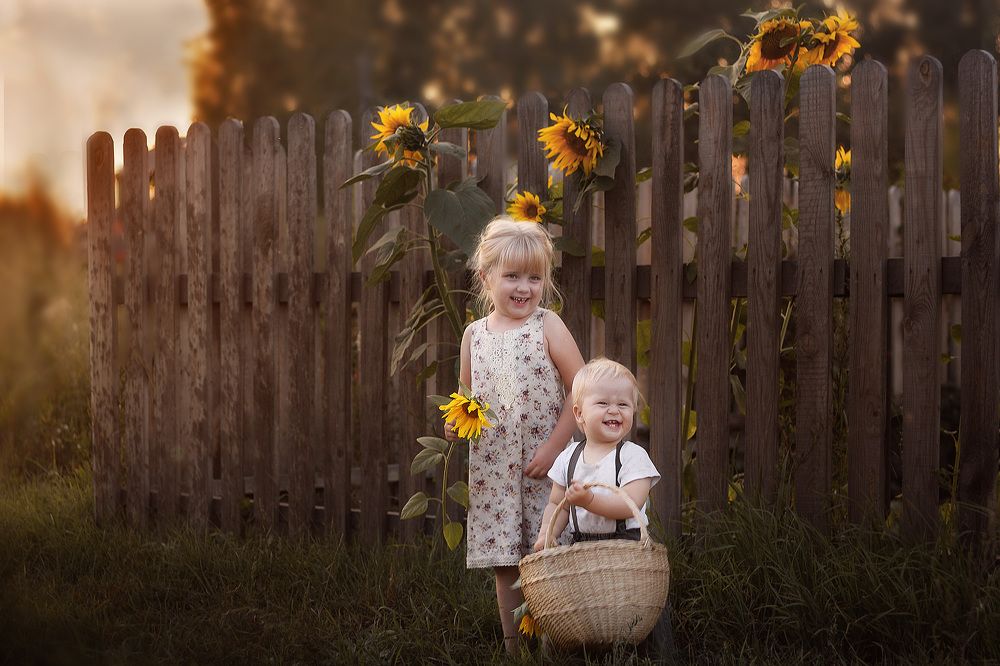 У бабушки в деревне