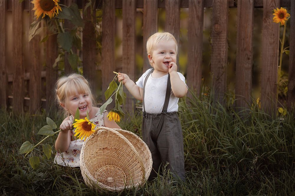 У бабушки в деревне