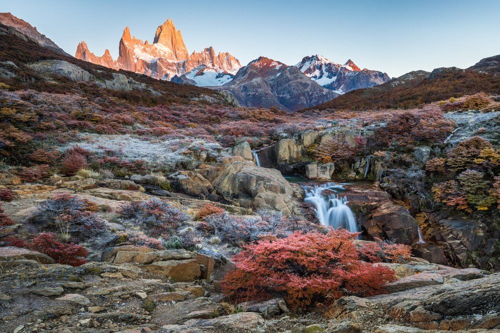 Морозное утро с видом на Фицрой