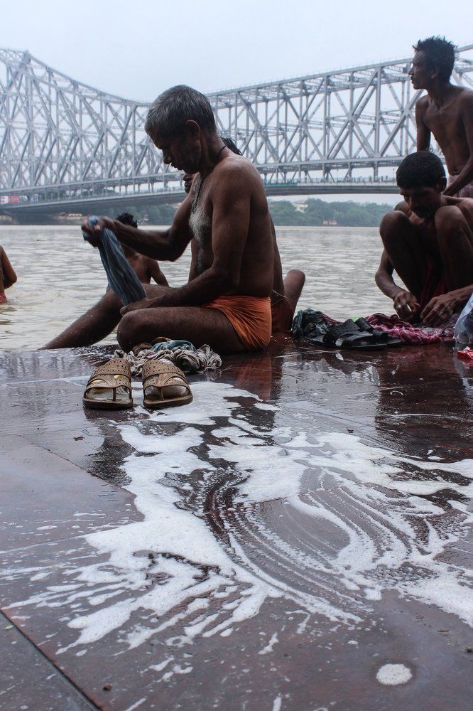 A man with his busy life