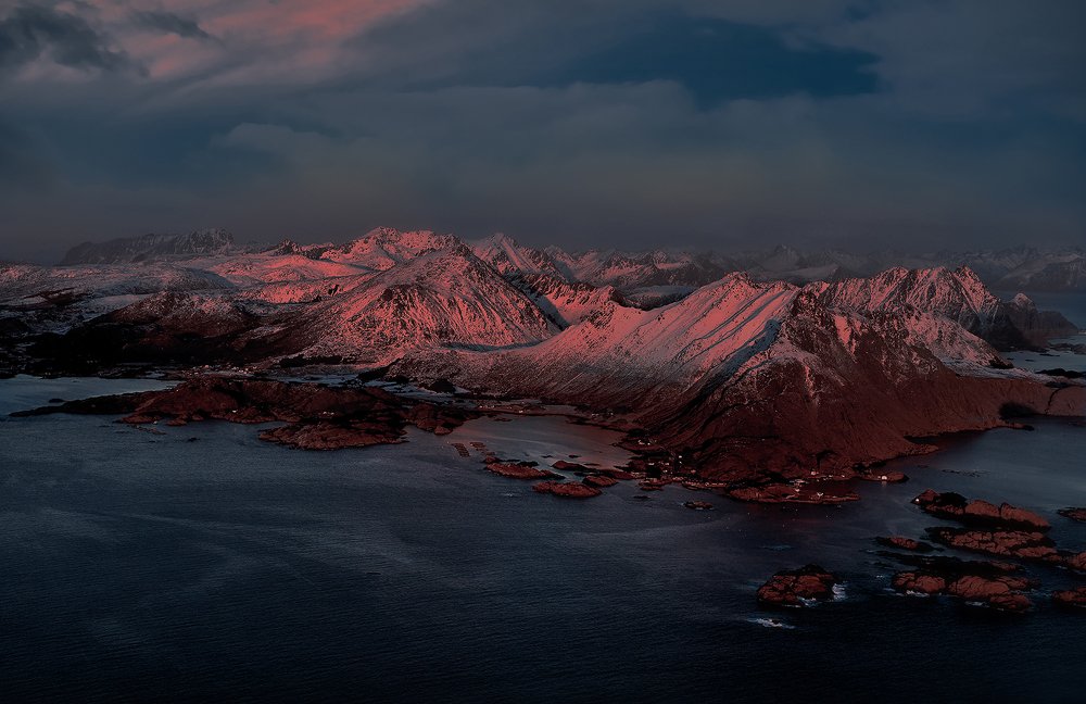 Острова на закате