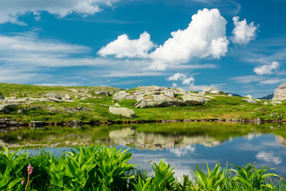 Горное озеро