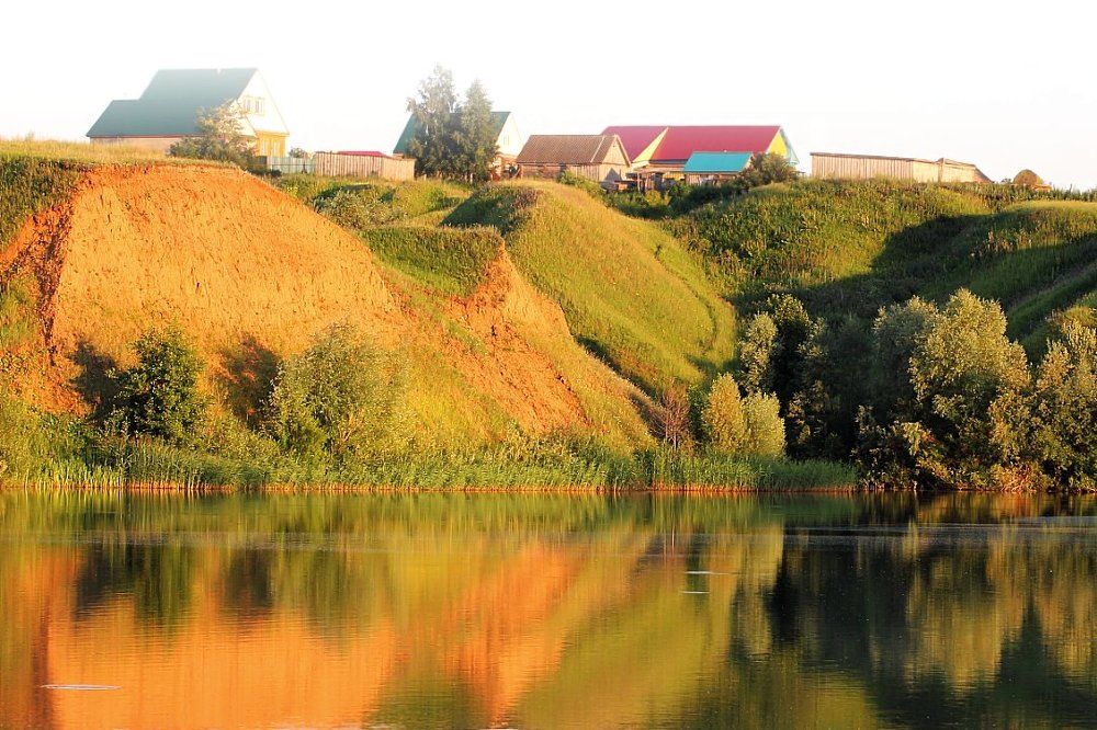 Золотой закат...