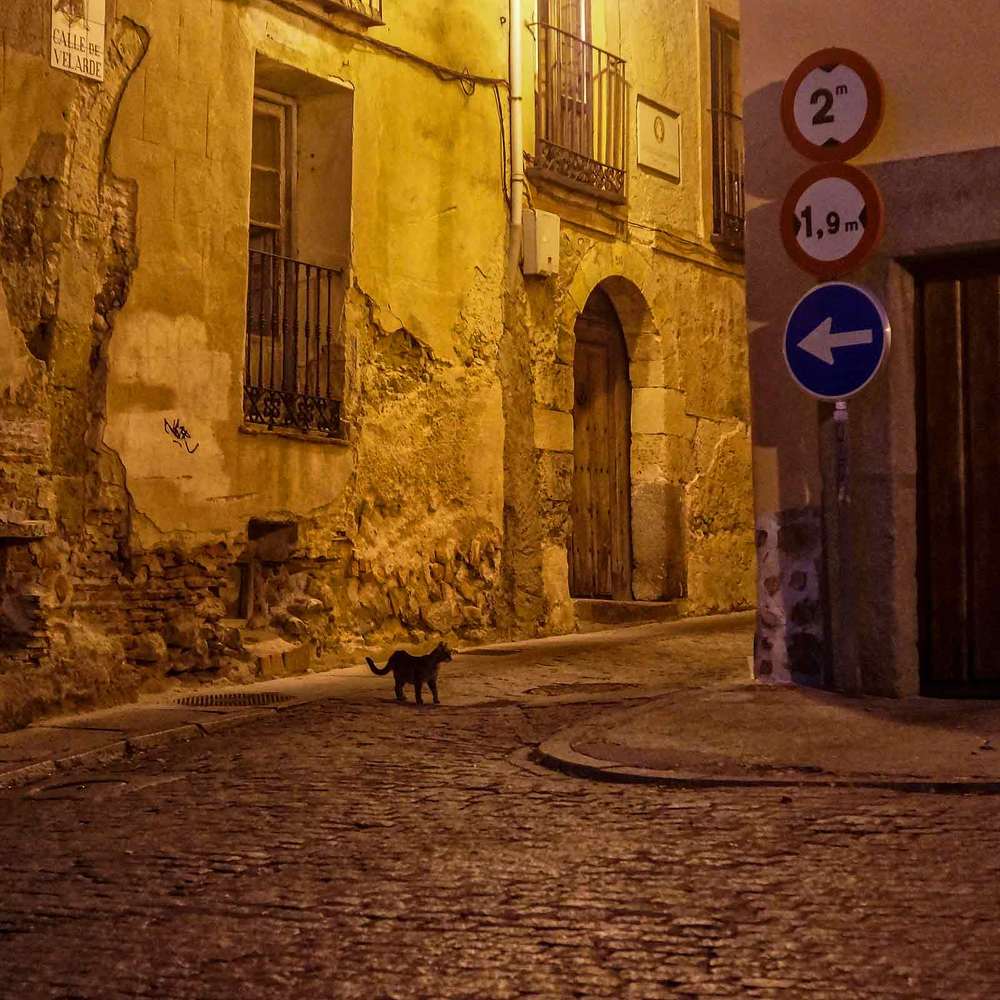 Ночные улочки Сеговии